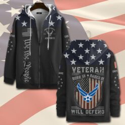 US Air Force , O 4 Air Force Major - Zip Hoodie