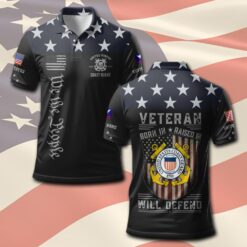 US Coast Guard, E 2 White - Polo Shirt