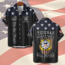 US Coast Guard, E 3 Blue - Short Sleeve Button Shirt