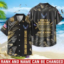 US Air Force , Duty, Honor, Country - Hawaii Shirt