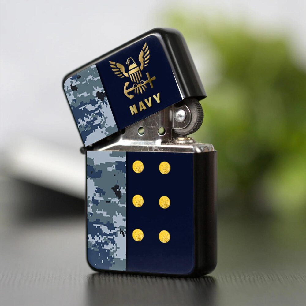 US Navy, Proud Veteran - Lighter - Image 2