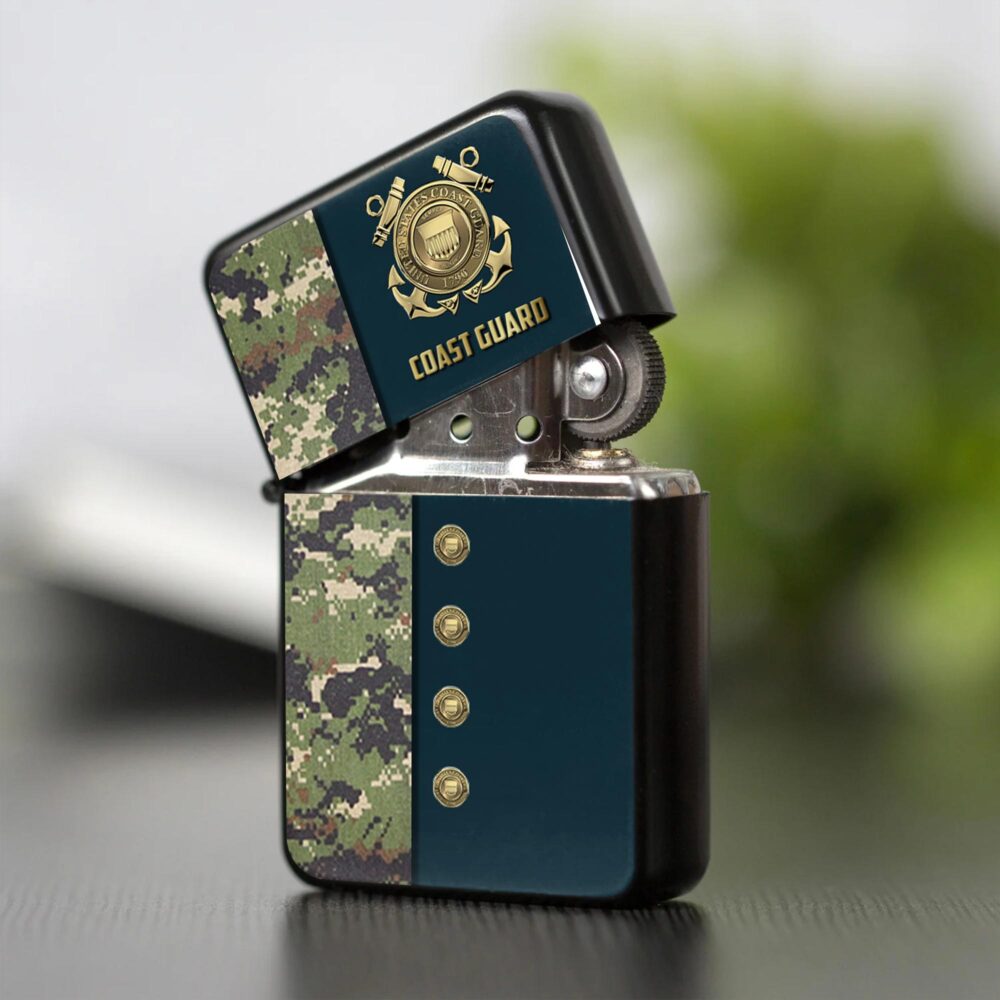 US Coast Guard, Remember - Honor - Respect - Lighter - Image 2
