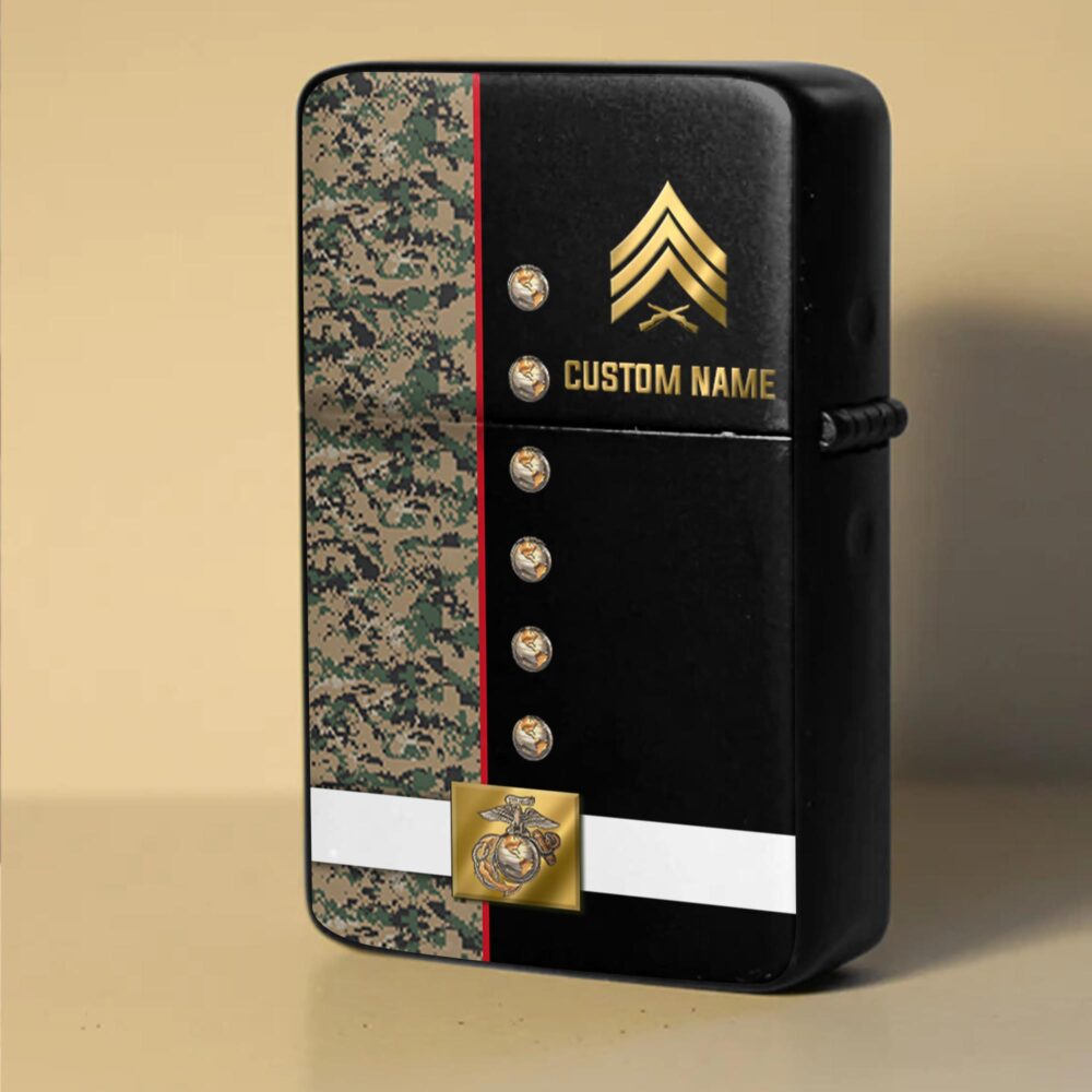 US Marine Corps, Land Of The Free, Because Of The Brave - Lighter - Image 3