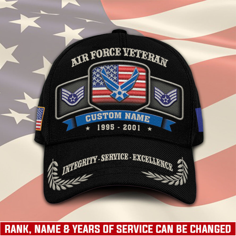 US Air Force, Service Before Self - Classic Cap