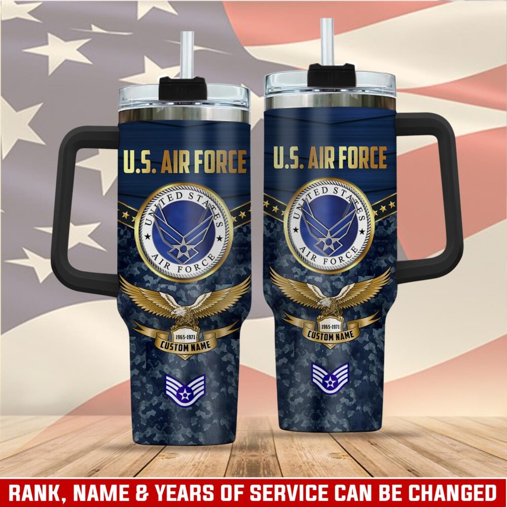 US Air Force , O 5 Air Force Lieutenant Colonel - Stainless Steel Tumbler 40oz