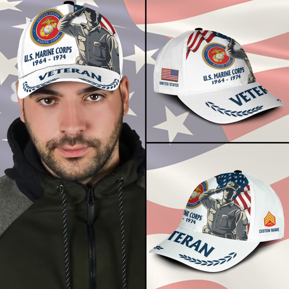 US Marine Corps, Defender of Freedom - Classic Cap - Image 3