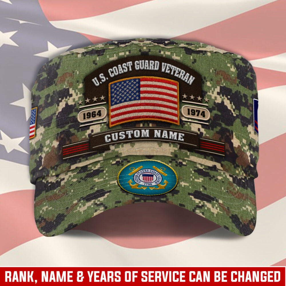 US Coast Guard, E 2 Blue - Military Cap