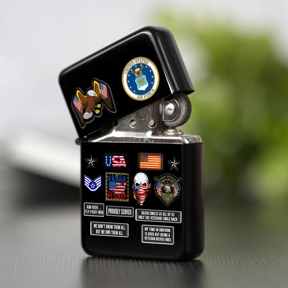 US Air Force , Proud To Have Served - Lighter - Image 2
