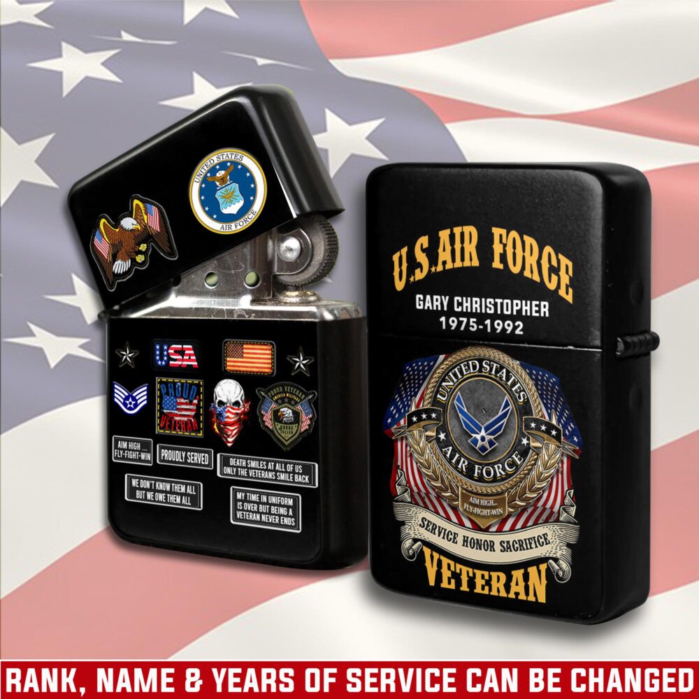 US Air Force , Proud To Have Served - Lighter