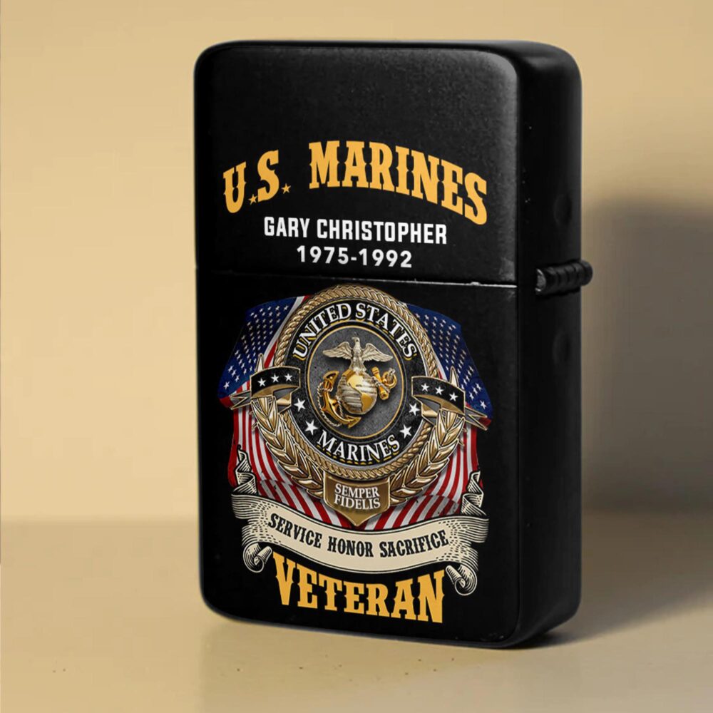 US Marine Corps, Thank a Veteran - Lighter - Image 3
