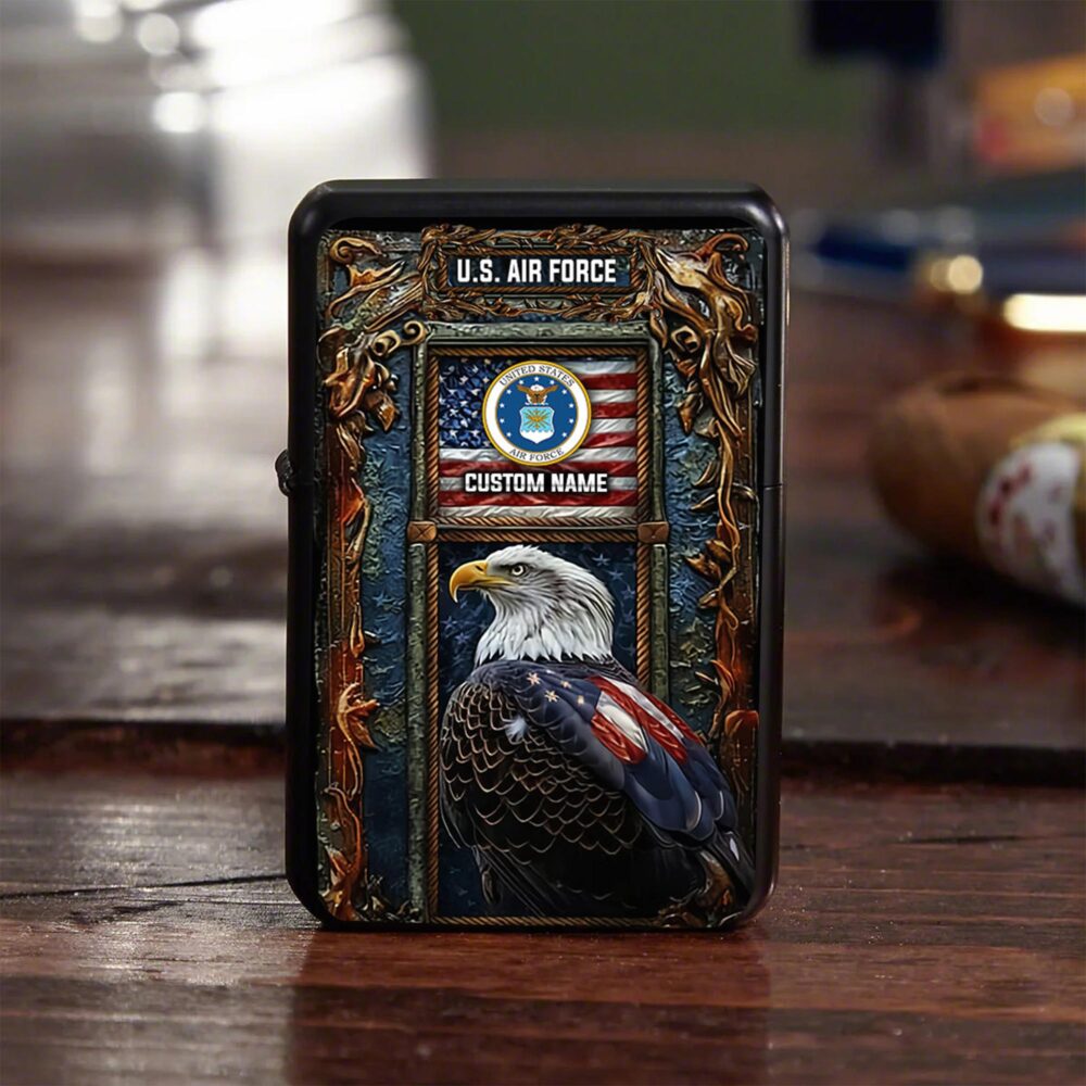 US Air Force , American By Birth, Veteran By Choice - Lighter - Image 5