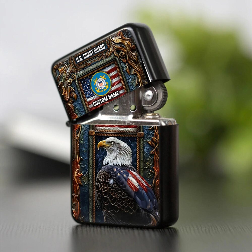 US Coast Guard, E 8 Gold - Lighter - Image 2