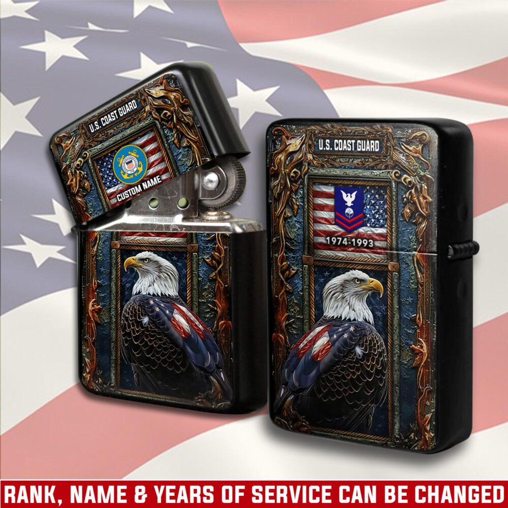US Coast Guard, E 8 Gold - Lighter