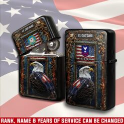 US Coast Guard, E 8 Gold - Lighter