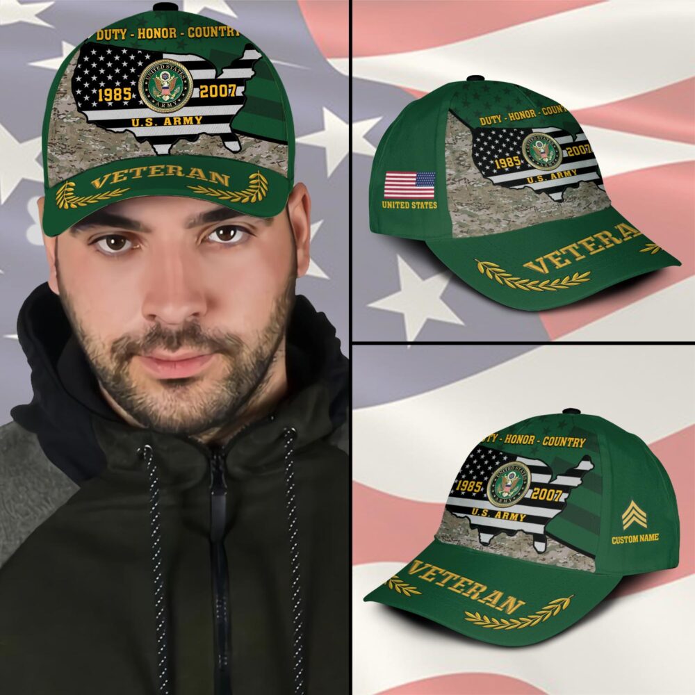 US Army, E 9 Army Command Sergeant Major - Classic Cap - Image 3