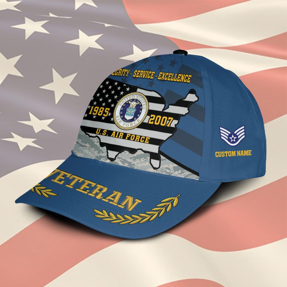US Air Force, Freedom Over Fear - Classic Cap - Image 2
