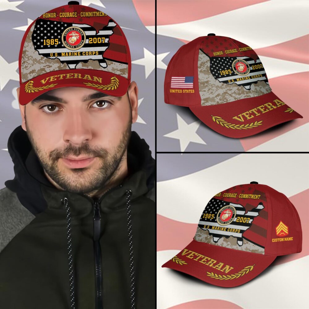 US Marine Corps, O 2 Marines First Lieutenant - Classic Cap - Image 3