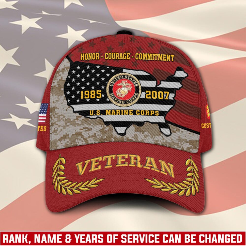 US Marine Corps, O 2 Marines First Lieutenant - Classic Cap