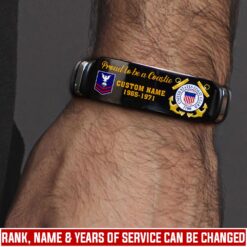 US Coast Guard, Proud To Have Served - Bracelet