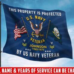 US Navy, E 4 Red - Flying Flag 5×8 Feet(152×244 Cm)
