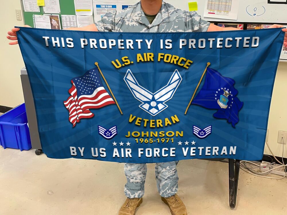 US Air Force , E 8 Air Force First Sergeant - Flying Flag 5×8 Feet(152×244 Cm) - Image 2