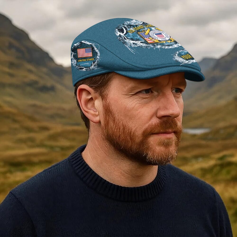 US Coast Guard, E 7 Red - Jeff Cap - Image 6