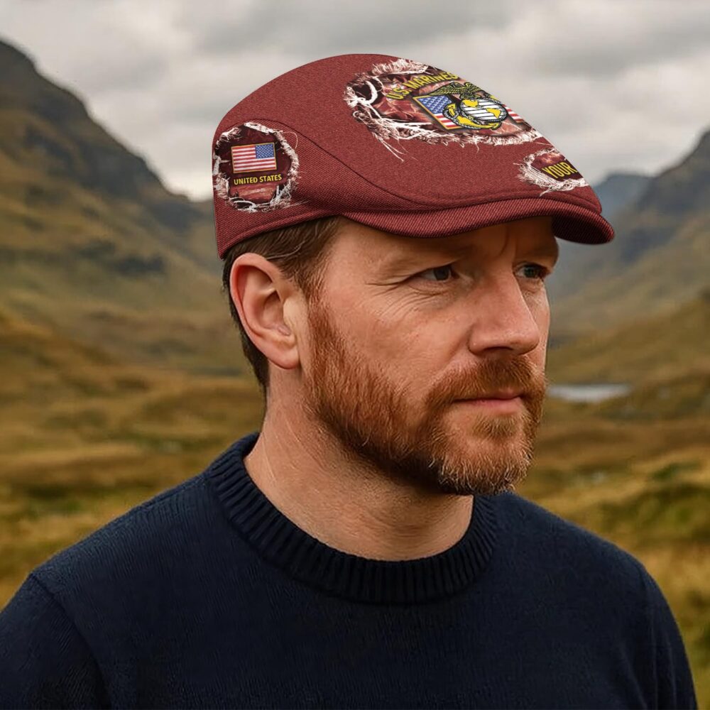 US Marine Corps, American By Birth, Veteran By Choice - Jeff Cap - Image 6