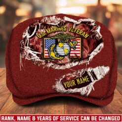 US Marine Corps, American By Birth, Veteran By Choice - Jeff Cap