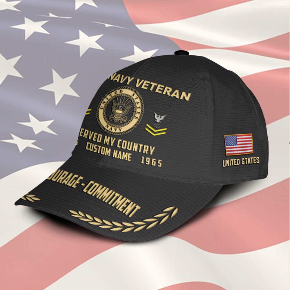 US Navy, I Walked The Walk - Classic Cap - Image 2