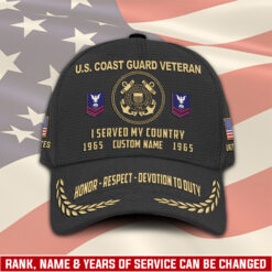 US Coast Guard, E 2 White - Classic Cap