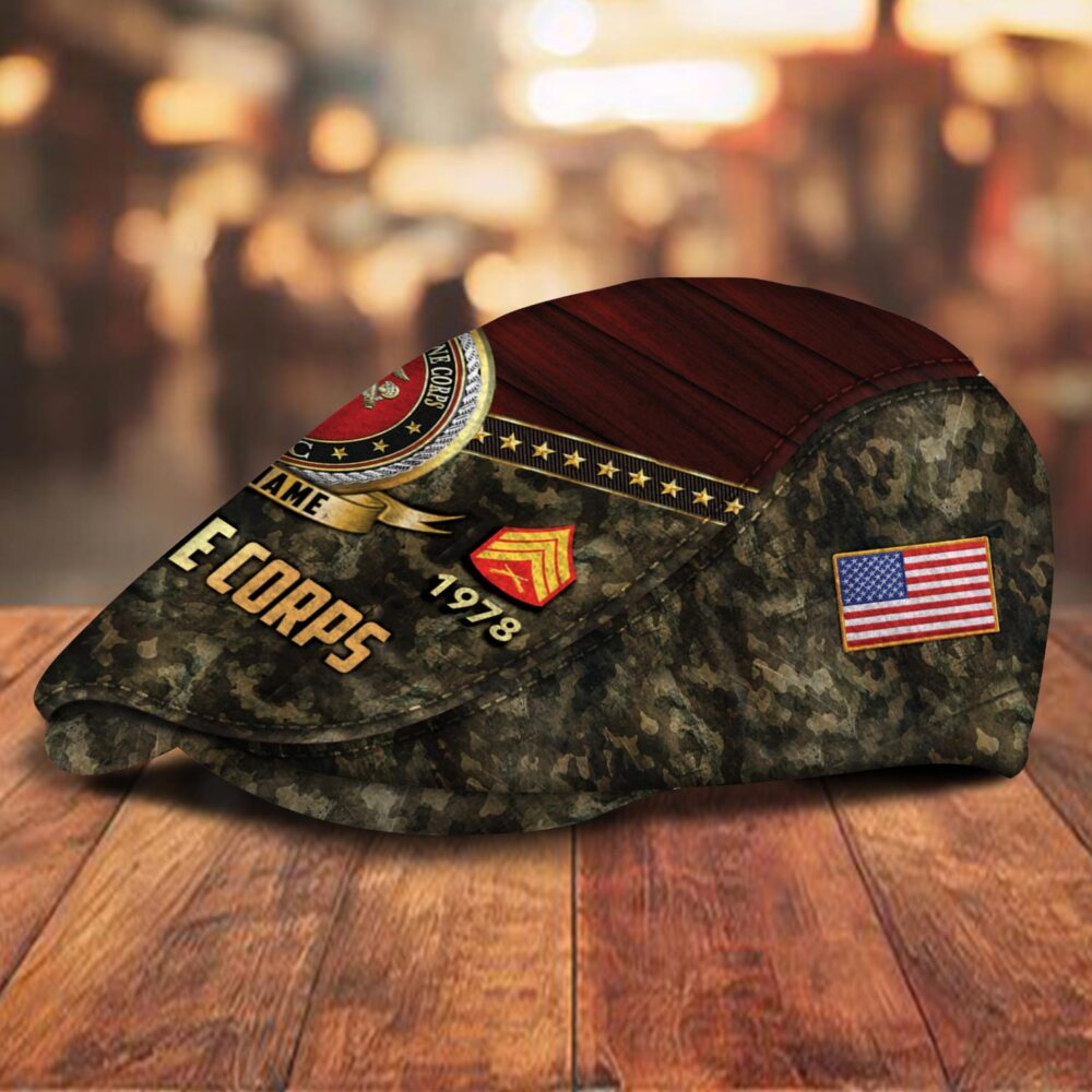 US Marine Corps, Honor, Duty, Service - Jeff Cap - Image 2