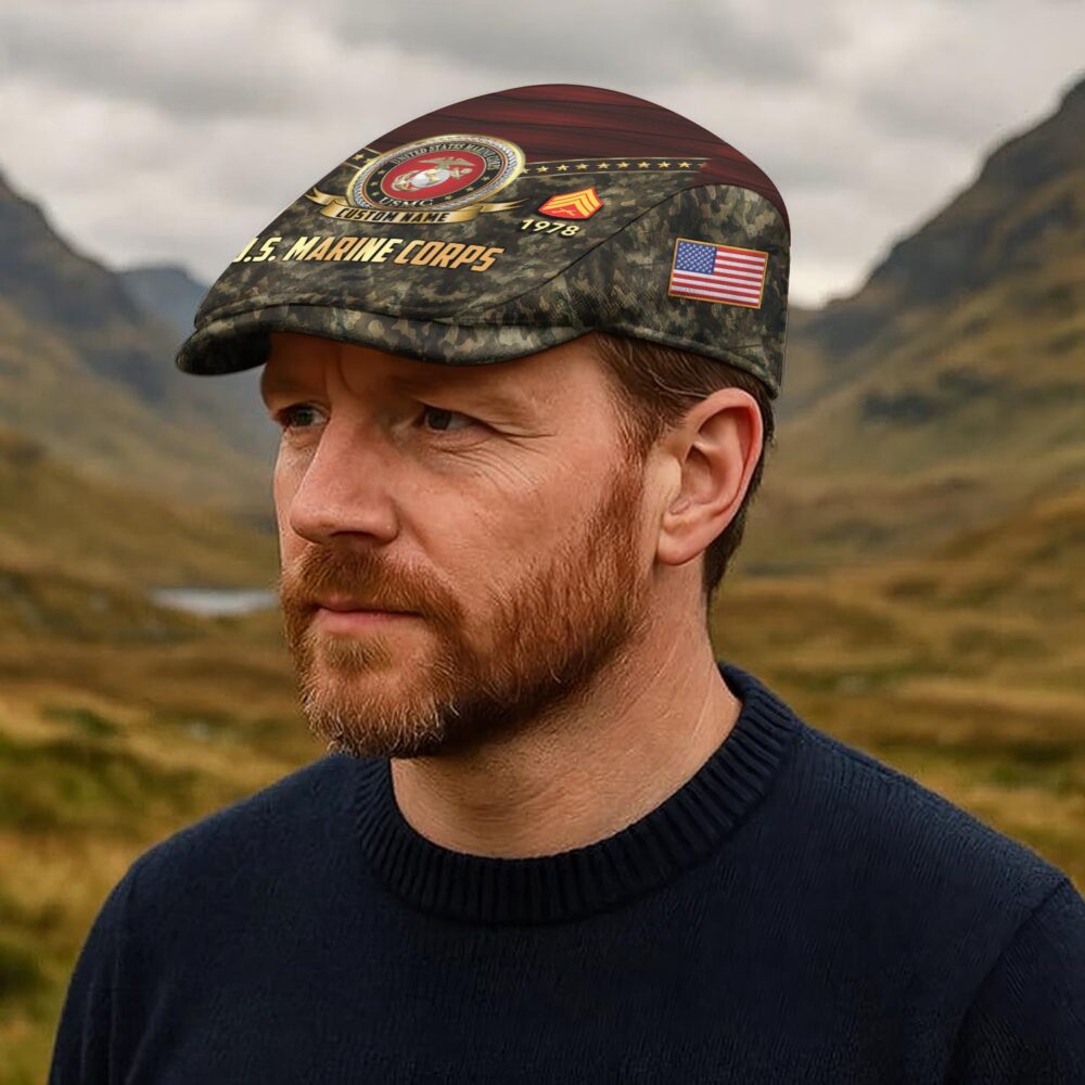 US Marine Corps, Honor, Duty, Service - Jeff Cap - Image 4