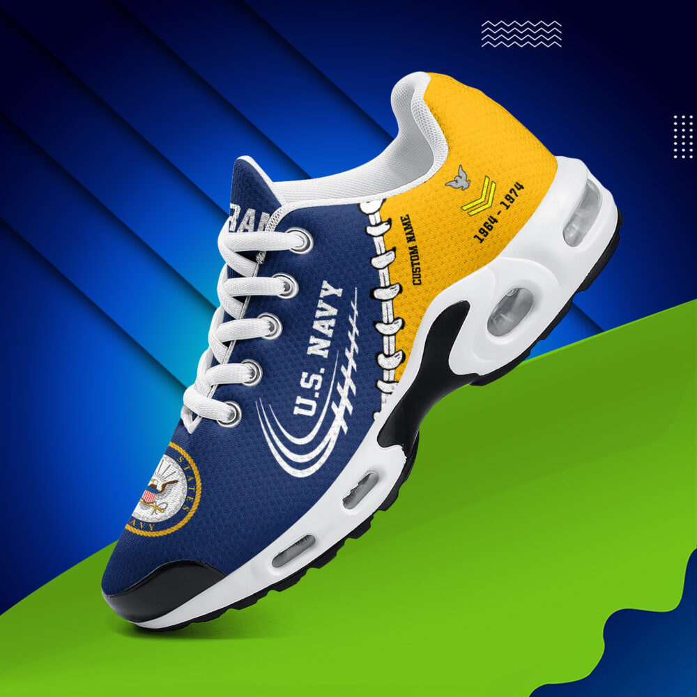 US Navy, E 7 Red - Air Max Plus Shoes - Image 2