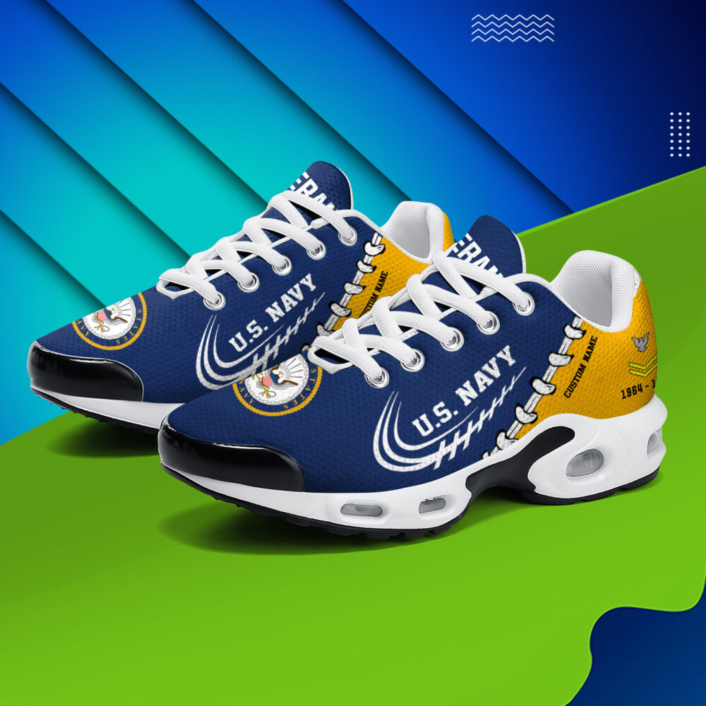 US Navy, E 7 Red - Air Max Plus Shoes - Image 3