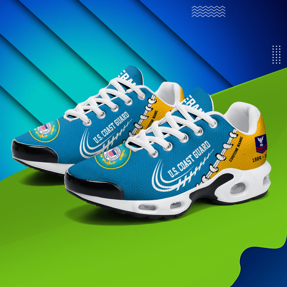 US Coast Guard, E 5 Red - Air Max Plus Shoes - Image 3