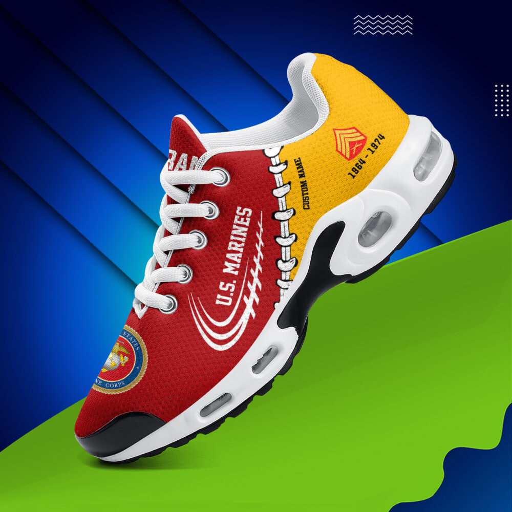 US Marine Corps, Freedom Over Fear - Air Max Plus Shoes - Image 2