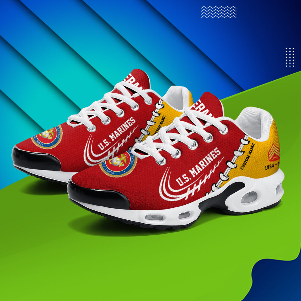 US Marine Corps, Freedom Over Fear - Air Max Plus Shoes - Image 3