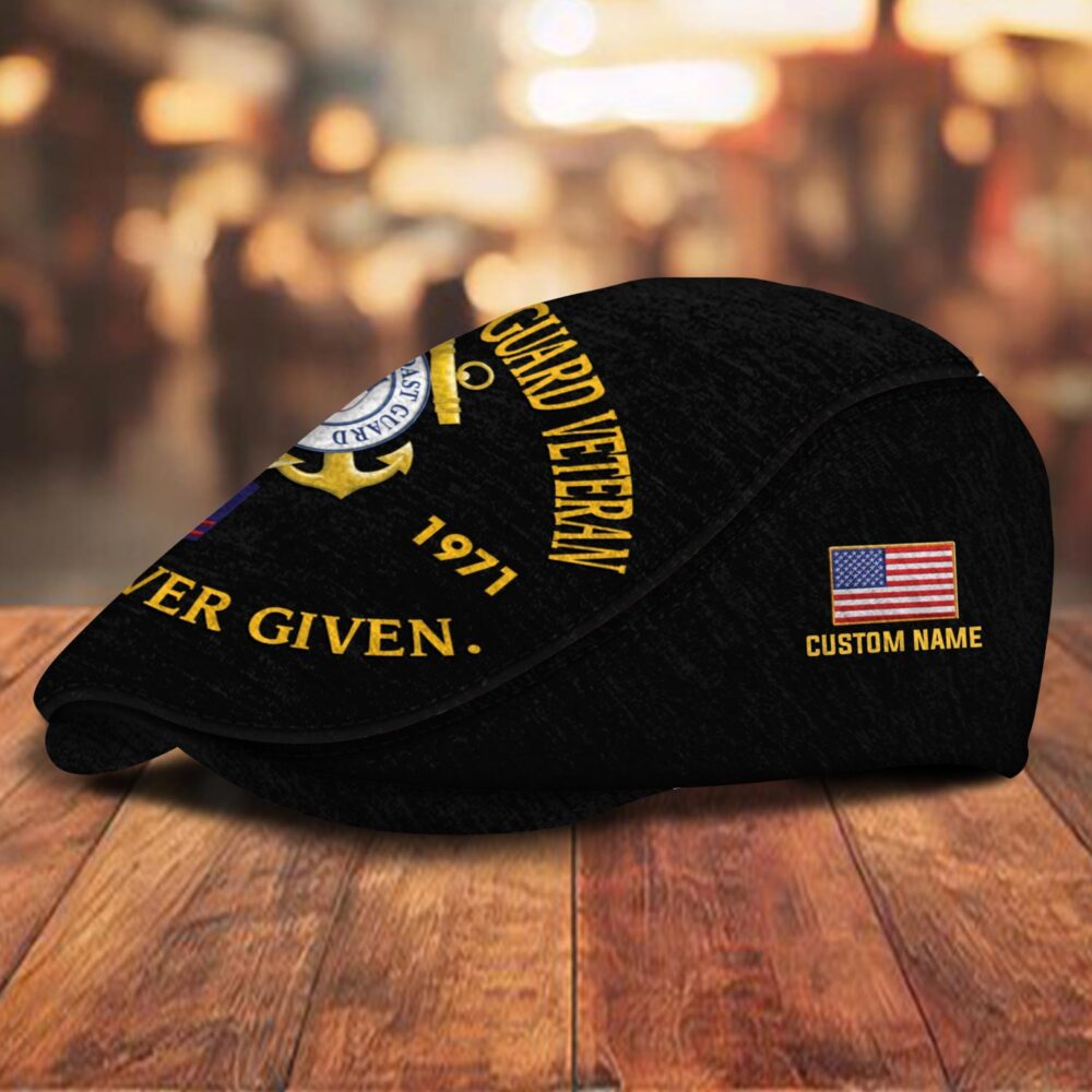 US Coast Guard, E 6 Red - Jeff Cap - Image 2