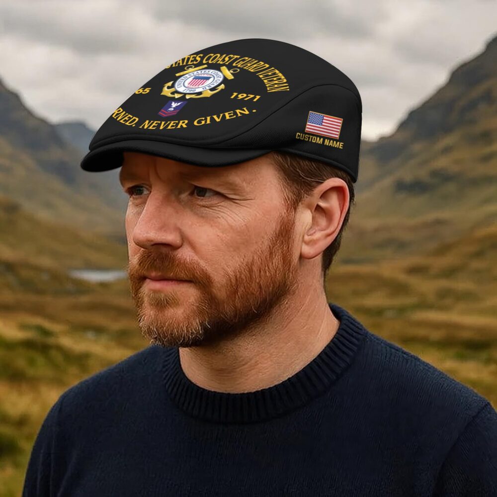 US Coast Guard, E 6 Red - Jeff Cap - Image 4