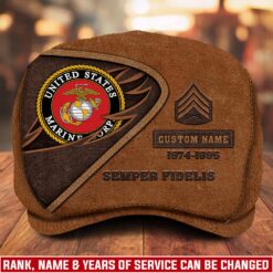 US Marine Corps, E 8 Marines First Sergeant - Jeff Cap