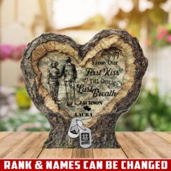 US Marine Corps, American By Birth, Veteran By Choice - Acrylic Plaque 8x8in