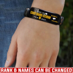 US Coast Guard, Honor, Duty, Service - Bracelet