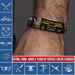 Navy Rating, Freedom Over Fear - Bracelet