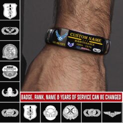 Air Force Badge, We Own The Sky - Bracelet
