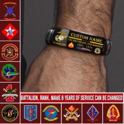 Marine Battalion, W 4 Marines Chief Warrant Officer 4 - Bracelet