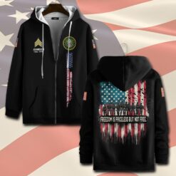 US Army, Proud To Have Served - Zip Hoodie