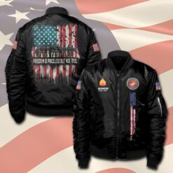 US Marine Corps, E 8 Marines First Sergeant - Bomber Jacket