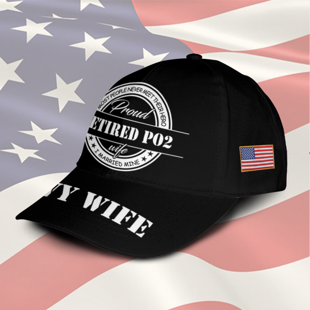 US Navy, E 6 Red - Classic Cap - Image 2