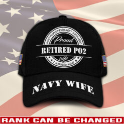 US Navy, E 6 Red - Classic Cap