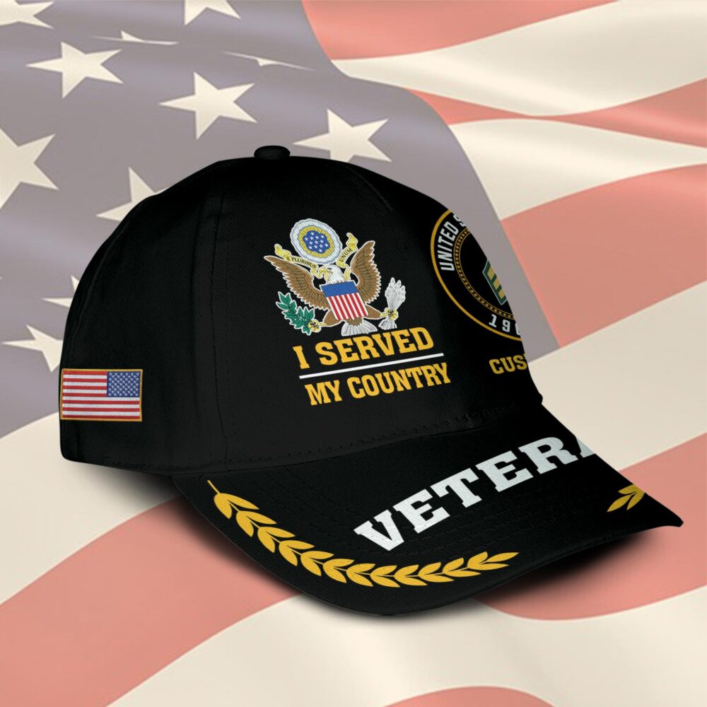 US Army, E 7 Army Sergeant First Class - Classic Cap - Image 2